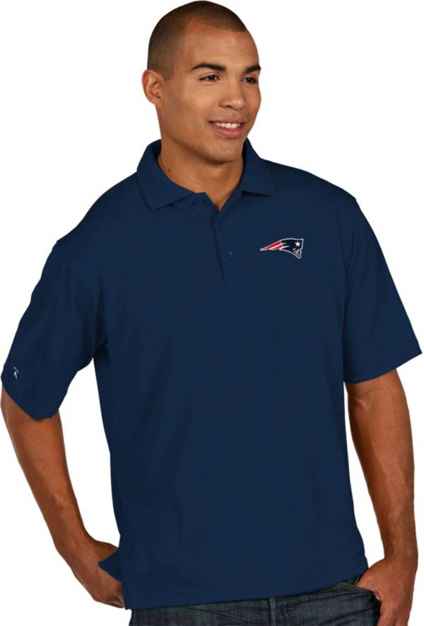 Men's New England Patriots Team Logo Franchise Polo