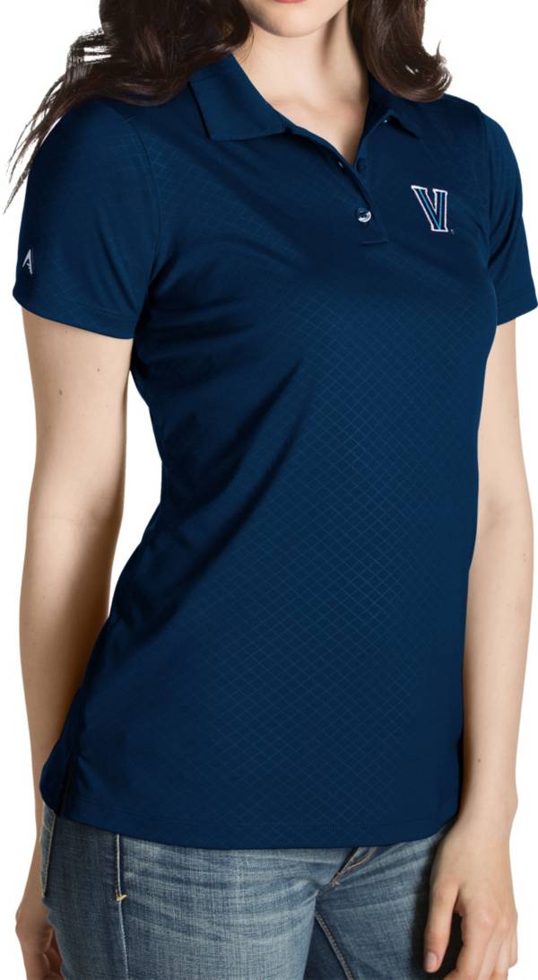 Antigua Women's Villanova Wildcats Navy Inspire Performance Polo