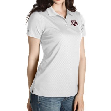 sorry, Antigua Women's Texas A&M Aggies Grey Inspire Performance Polo is currently out of stock