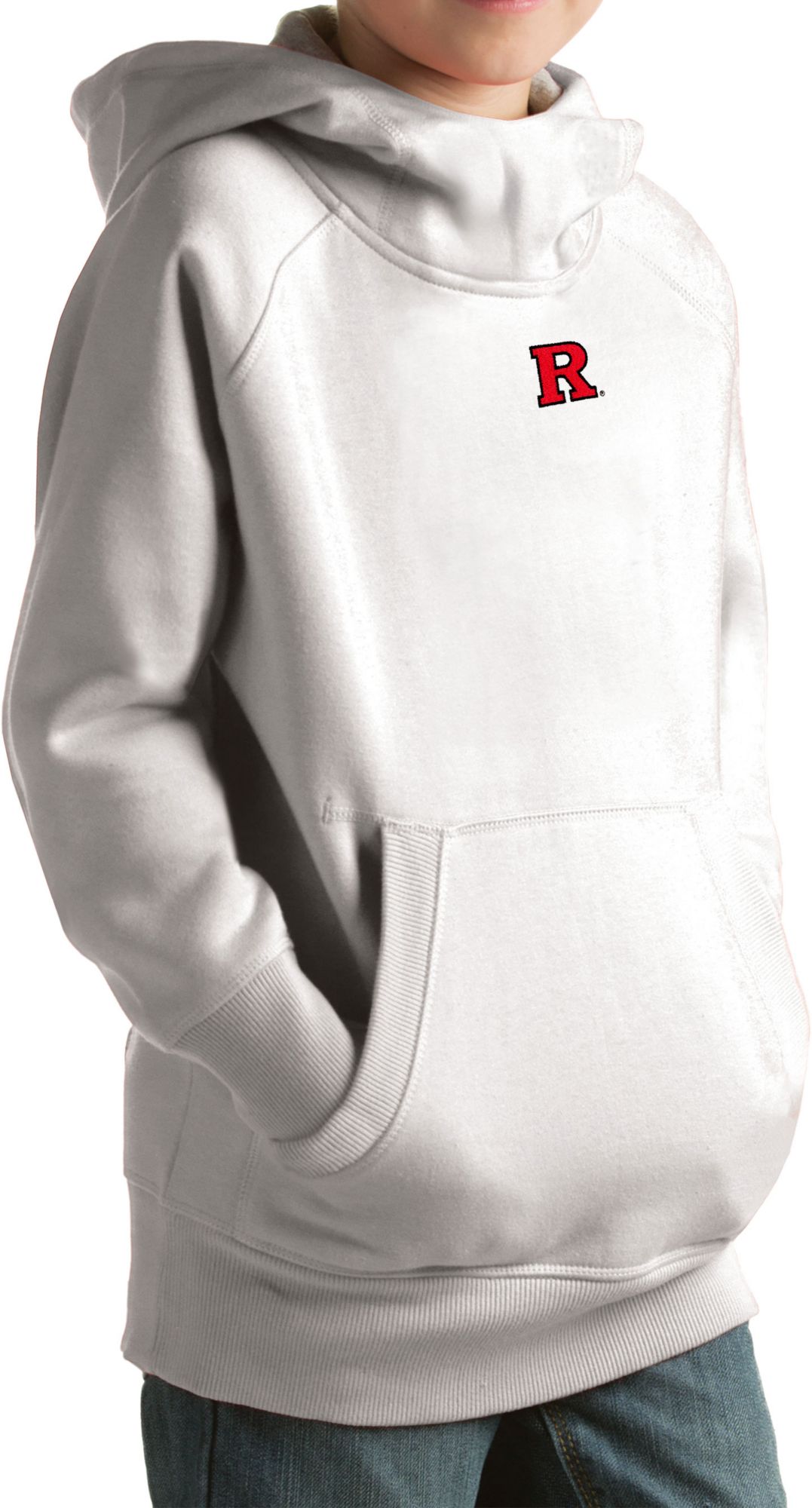 white rutgers sweatshirt