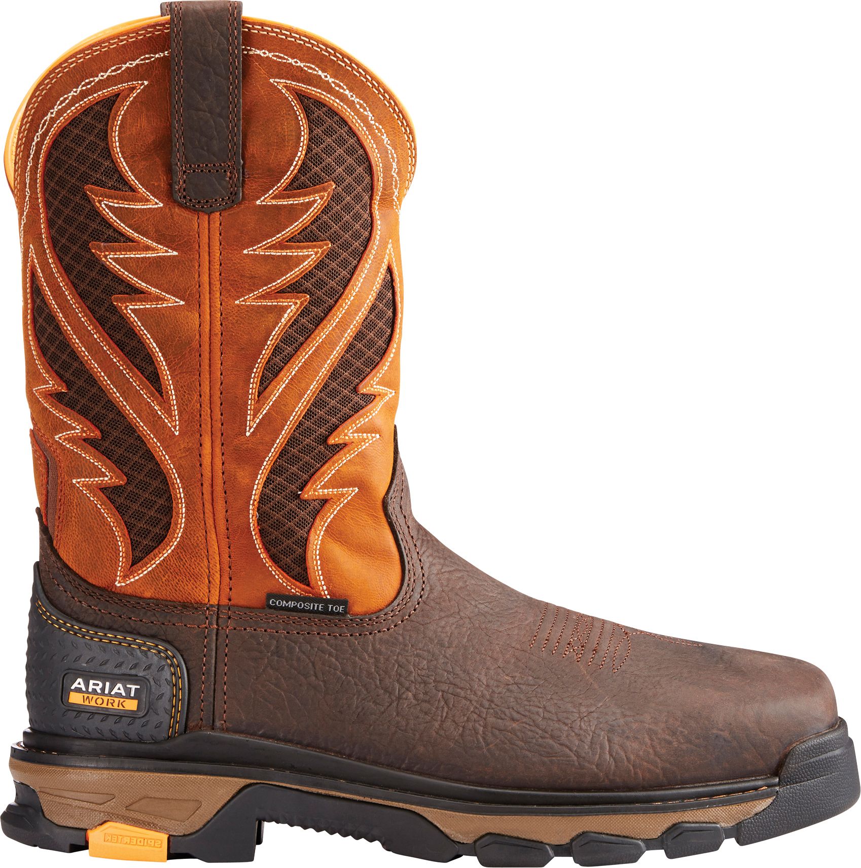 ariat men's intrepid waterproof work boots