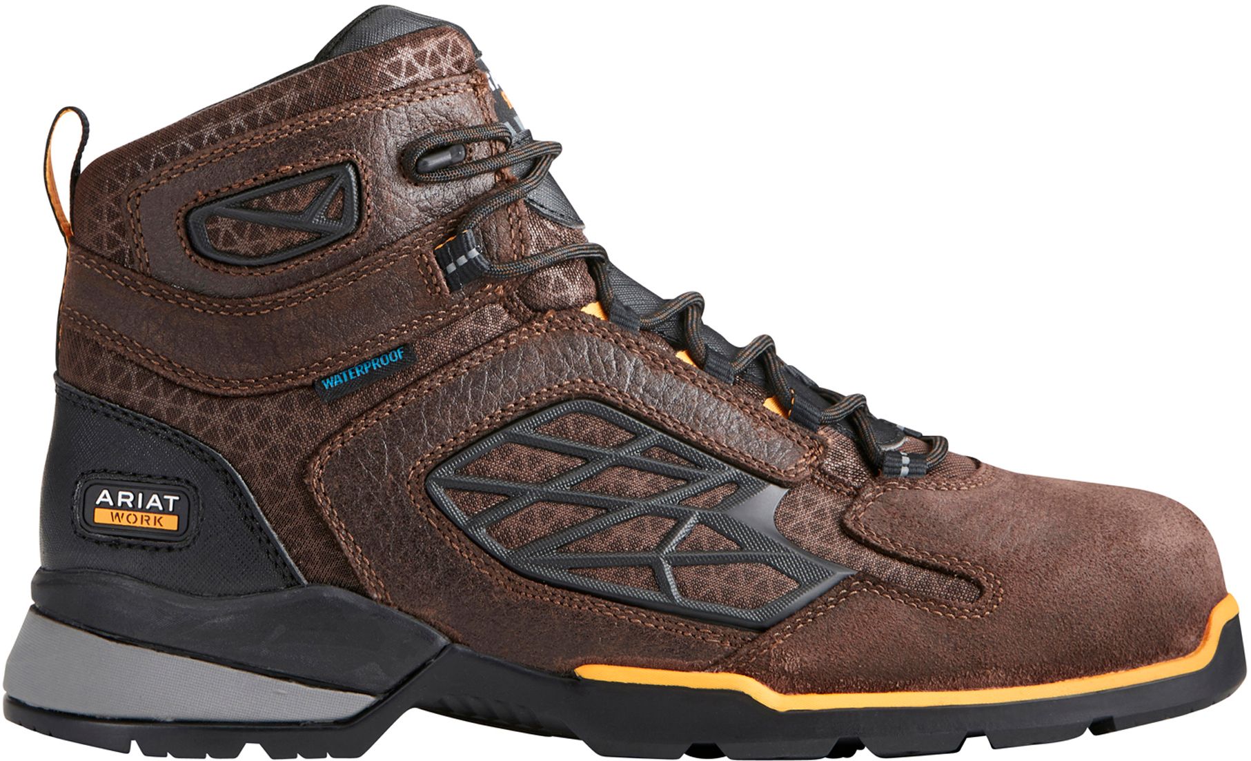 rebar flex western waterproof composite toe work boot