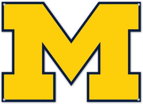 Authentic Street Signs Michigan Wolverines Steel Logo Sign product image