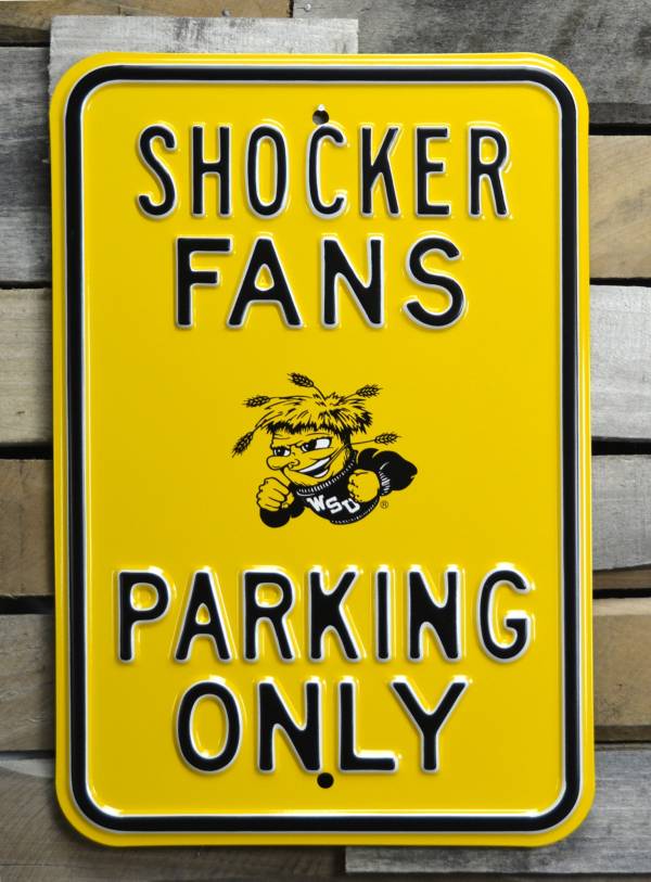 Authentic Street Signs Wichita State Shockers Parking Sign product image