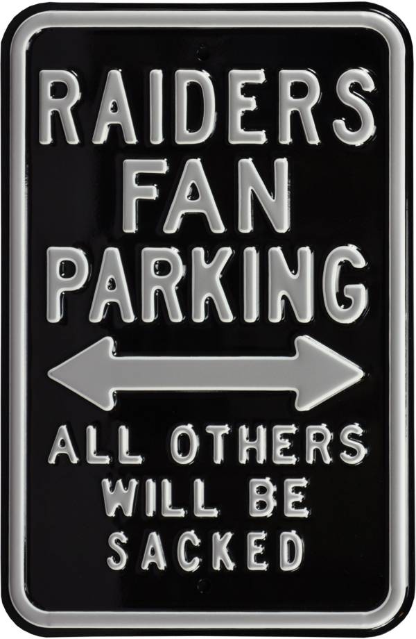 Authentic Street Signs Las Vegas Raiders Parking Sign product image