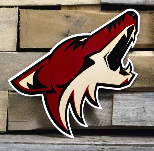 Authentic Street Signs Arizona Coyotes Steel Logo Sign product image