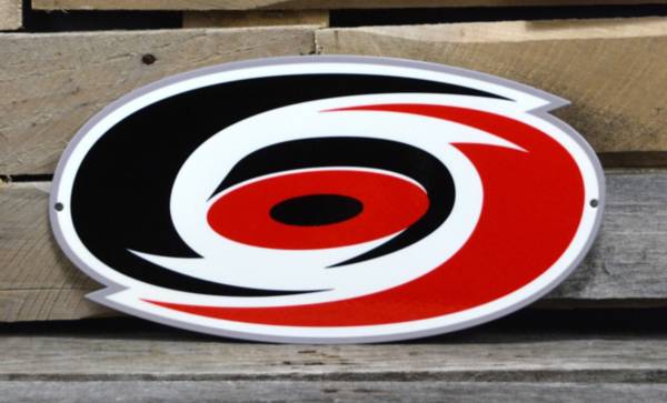 Authentic Street Signs Carolina Hurricanes Steel Logo Sign