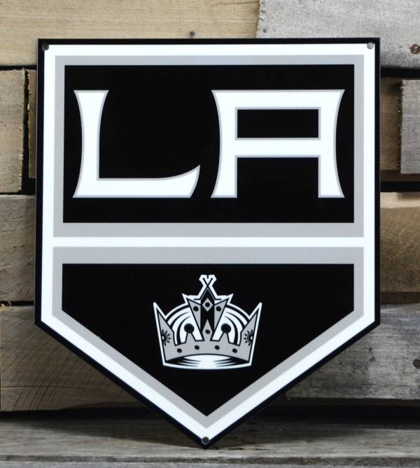Authentic Street Signs Los Angeles Kings Steel Logo Sign