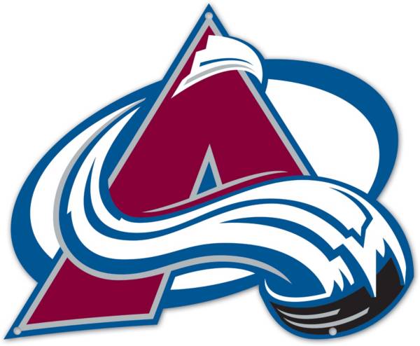 Authentic Street Signs Colorado Avalanche Steel Logo Sign