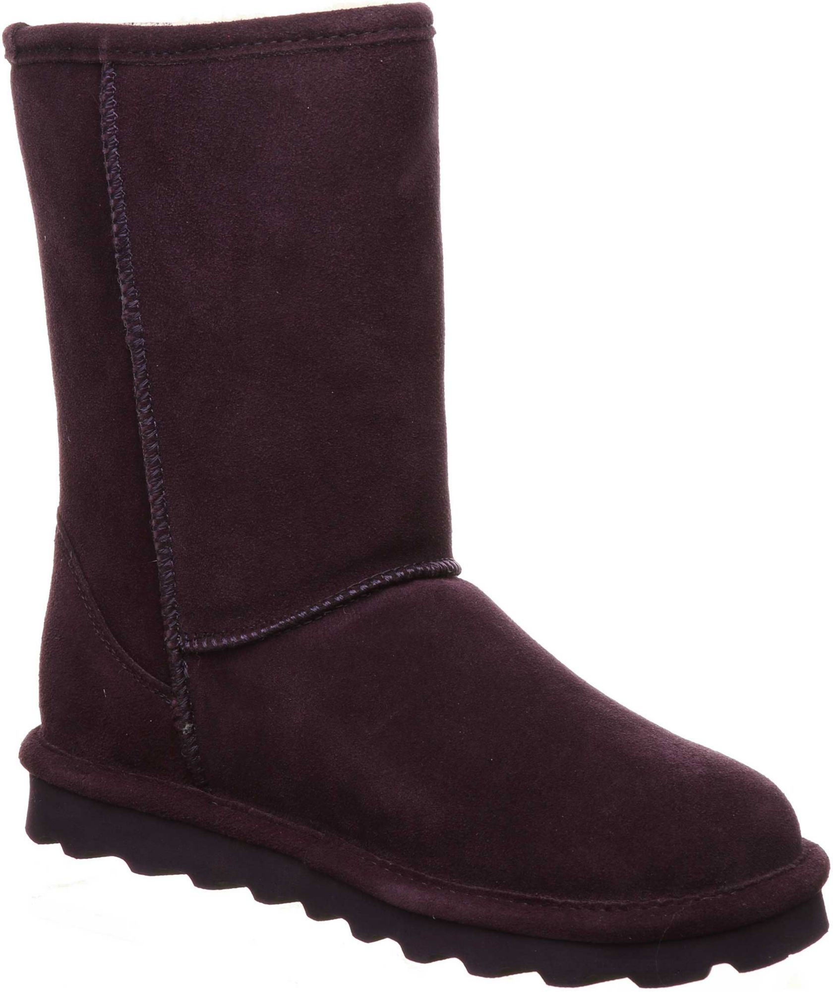 burgundy bearpaw boots