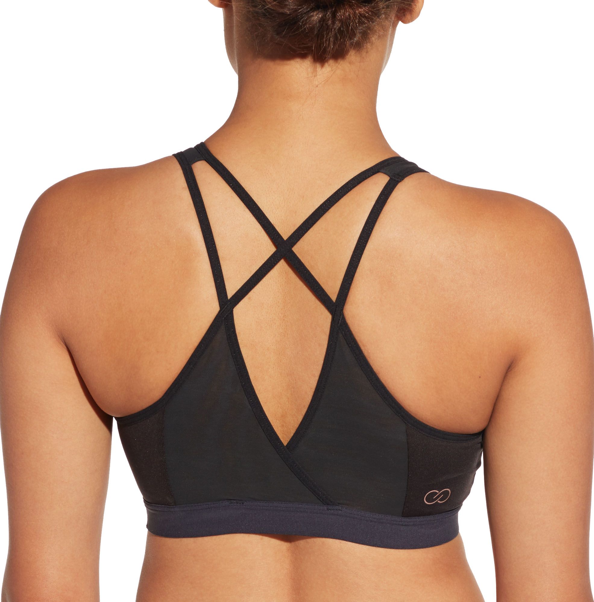 calia by carrie underwood women's focus strappy sports bra