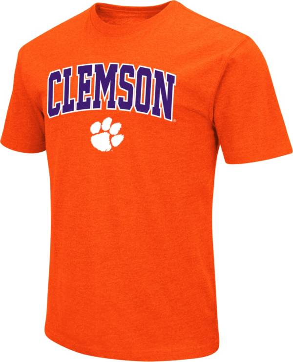 Colosseum Men's Clemson Tigers Orange Dual Blend T-Shirt product image