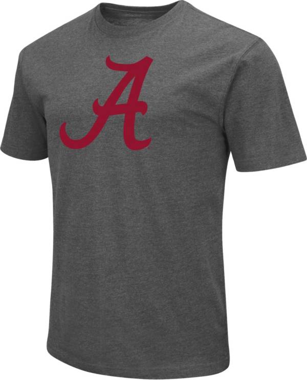 Colosseum Men's Alabama Crimson Tide Grey Dual Blend T-Shirt product image