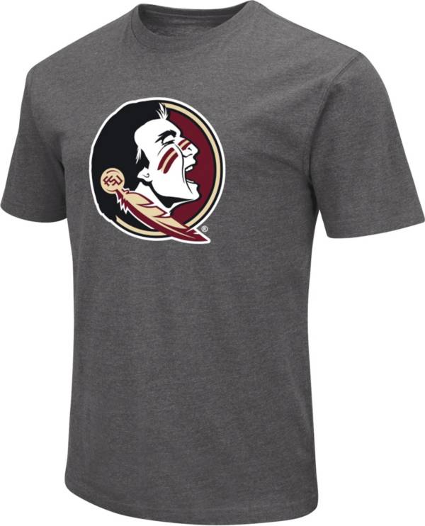 Colosseum Men's Florida State Seminoles Grey Dual Blend T-Shirt product image