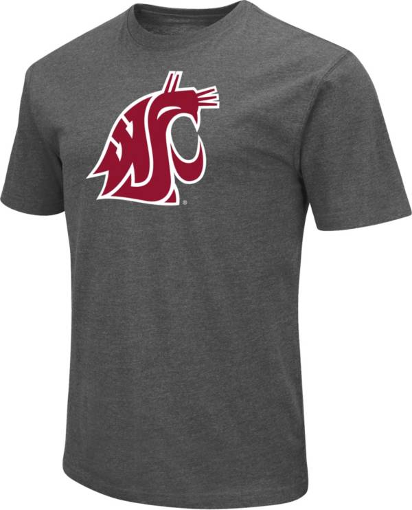 Colosseum Men's Washington State Cougars Grey Dual Blend T-Shirt