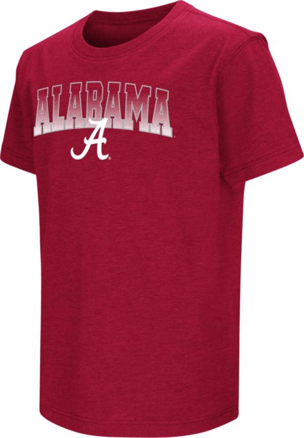 Colosseum Youth Alabama Crimson Tide Crimson Dual Blend T-Shirt