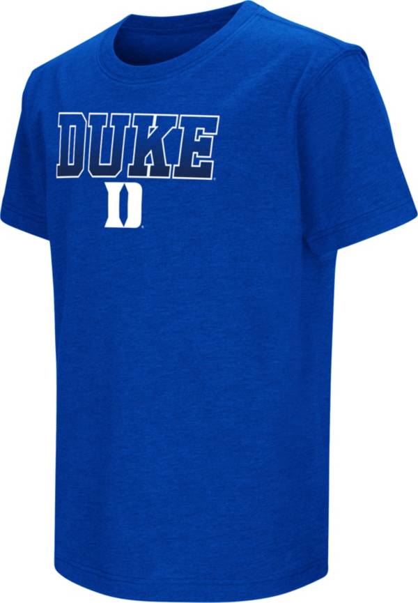 Colosseum Youth Duke Blue Devils Duke Blue Dual Blend T-Shirt