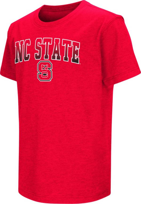 Colosseum Youth NC State Wolfpack Red Dual Blend T-Shirt