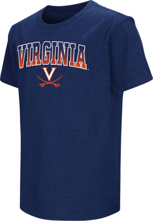 Colosseum Youth Virginia Cavaliers Blue Dual Blend TShirt Dick's