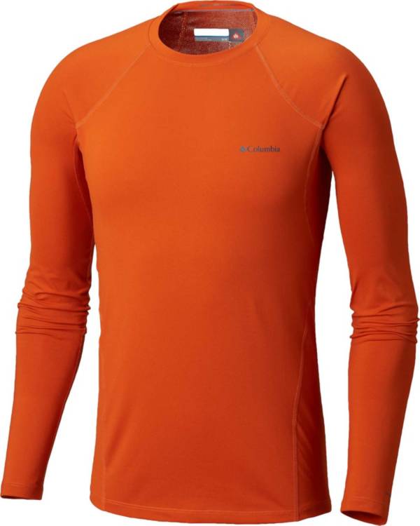 columbia men's midweight stretch half zip base layer shirt