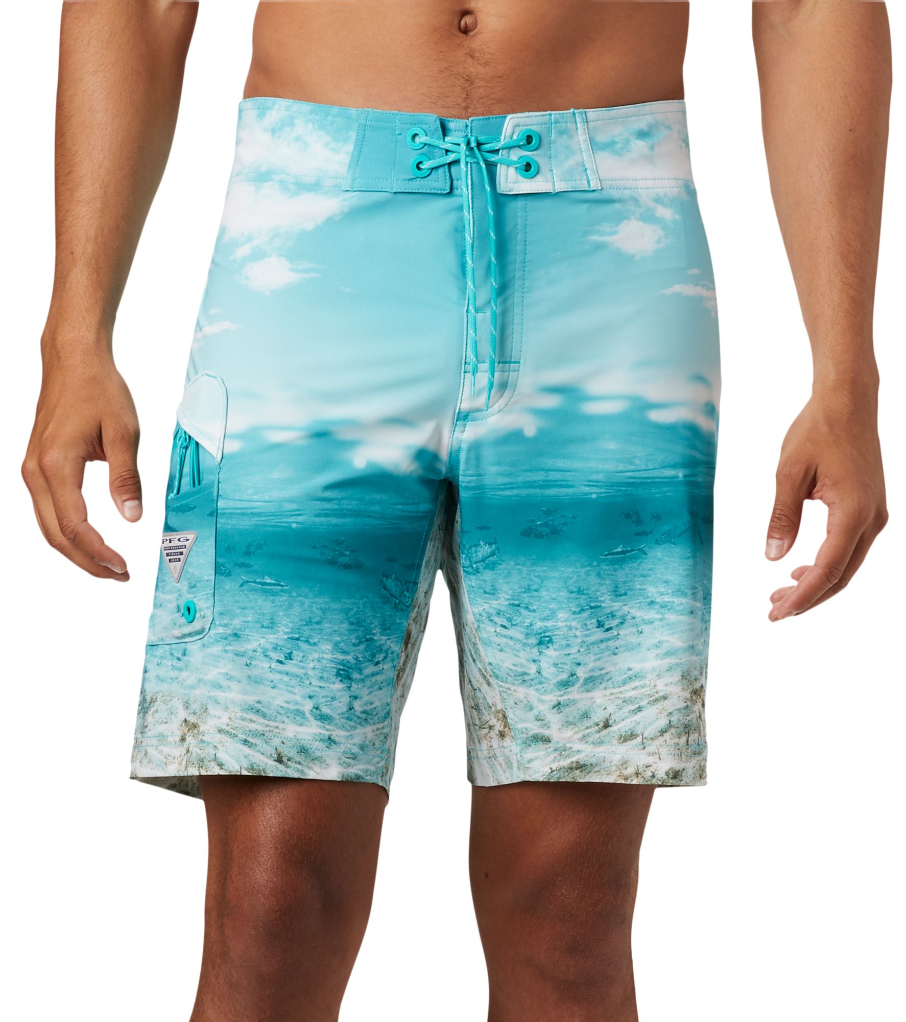 columbia pfg swim shorts