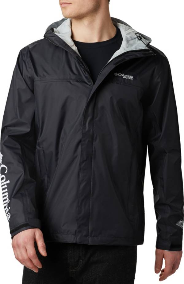 Columbia, Jackets & Coats, Columbia Pfg Waterproof Rain Coat Lightweight  Fishing Hiking Gear Size Medium