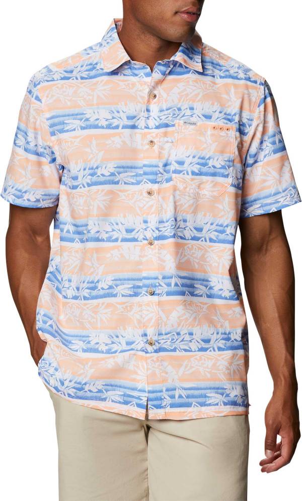 Columbia Mens PFG Super Bahama Short Sleeve Shirt 