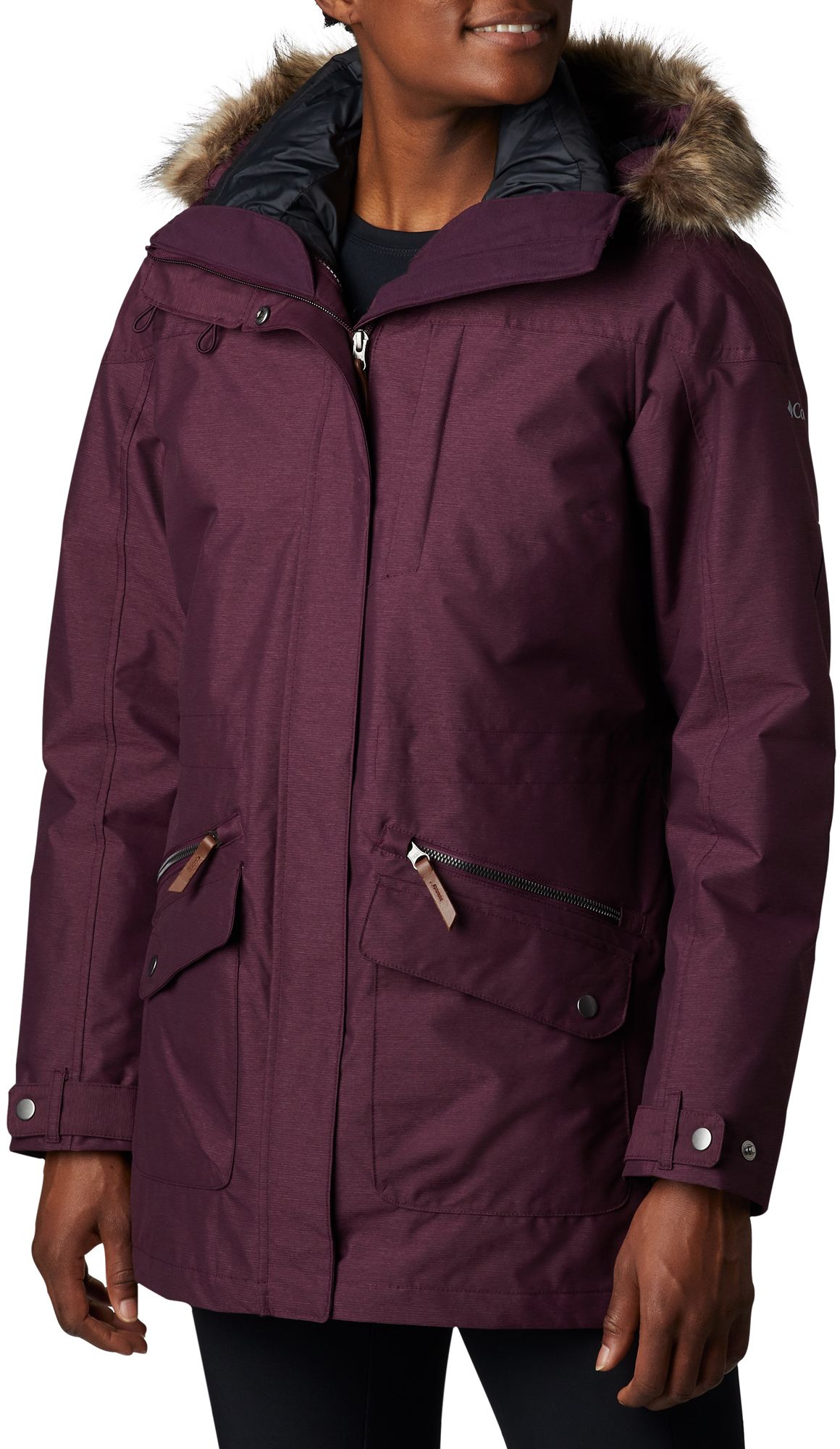 columbia starr pass ski hooded jacket