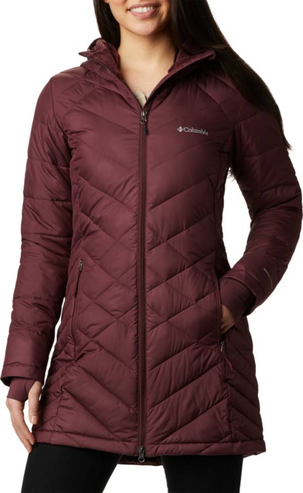 Womens columbia heavenly discount long hooded jacket