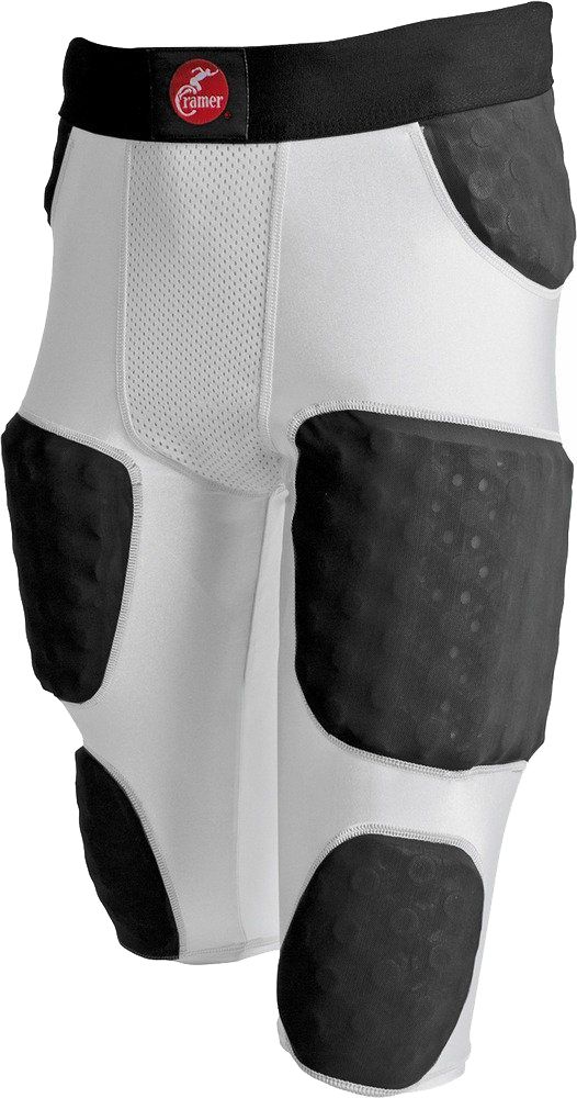 New Cramer Hurricane Small 7 Pad Football Gordle White/Black | UK