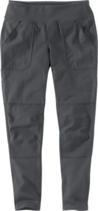 Carhartt Women's Rain Defender Fitted Heavyweight Legging, Oyster Gray,  Medium at  Women's Clothing store