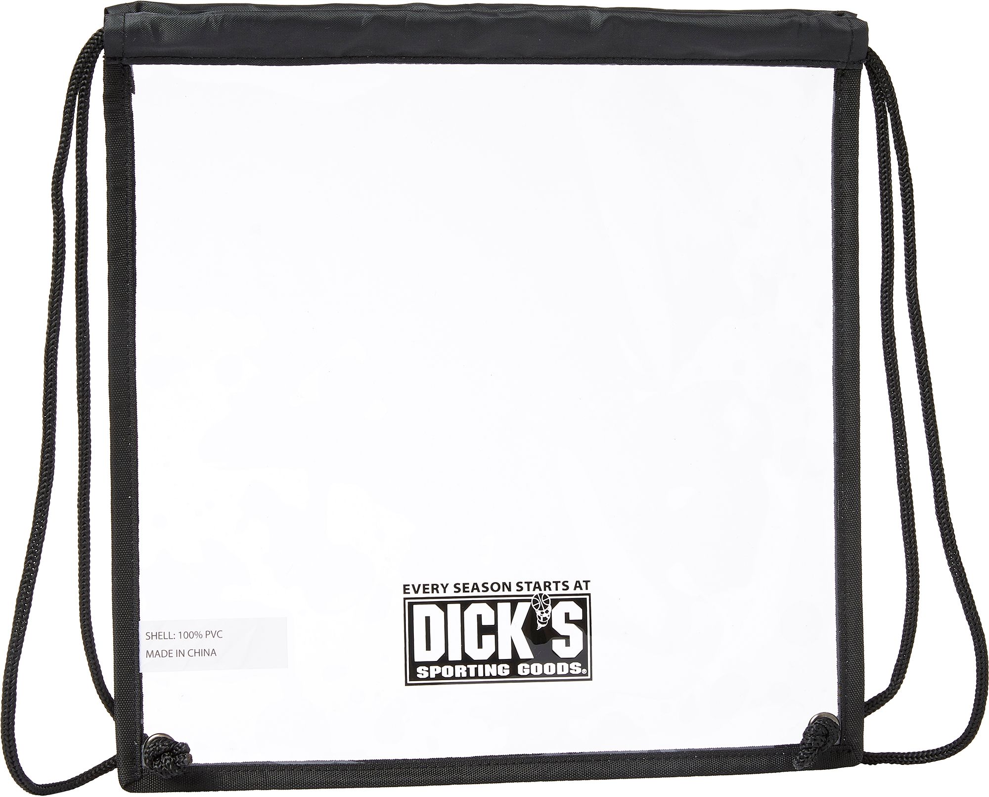 clear cinch sack