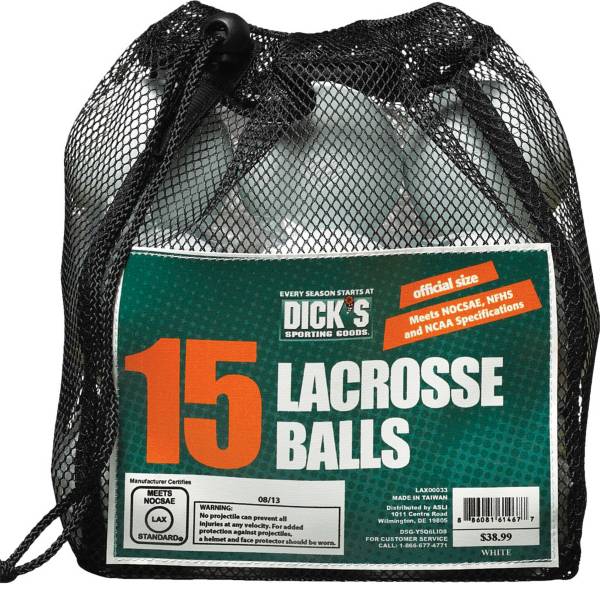 DICK'S Sporting Goods 15-Pack Lacrosse Balls product image