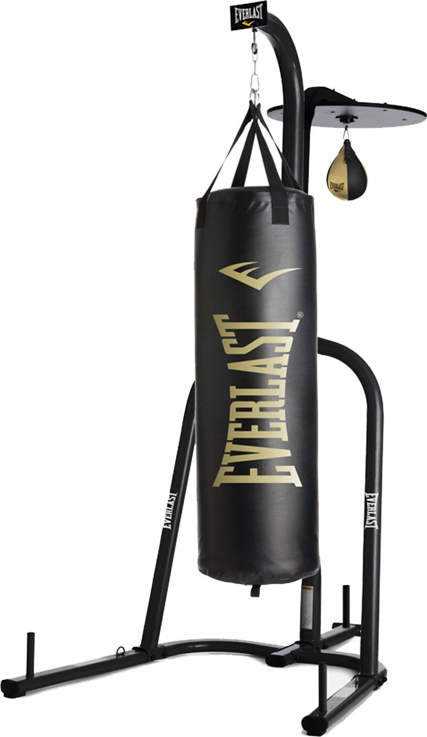 3 station heavy bag kit