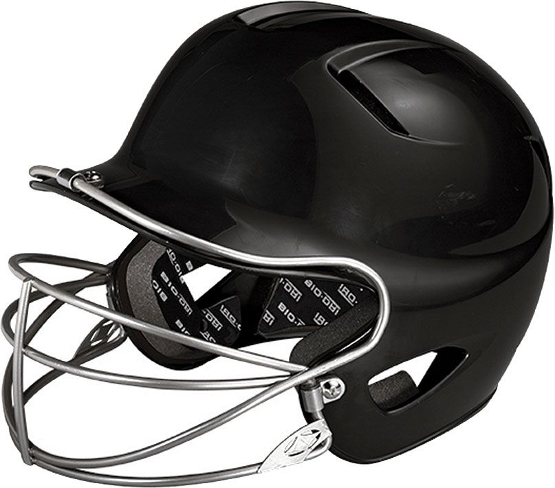 Z5 2.0 Solid Matte Baseball Batting Helmet with Universal Jaw Guard 