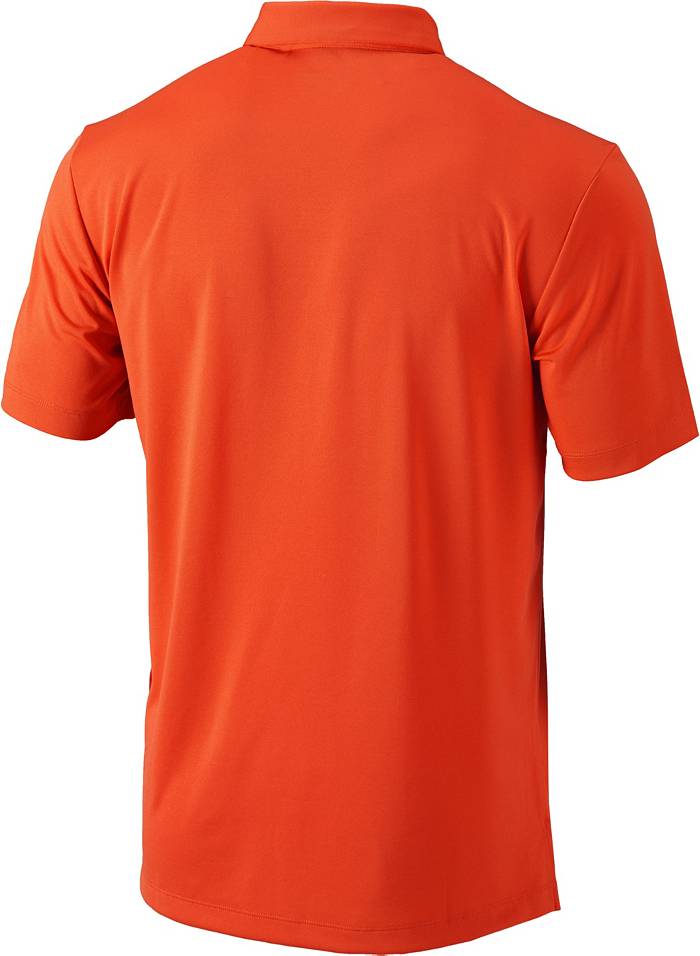 Columbia Men's Houston Astros Orange Omni-Wick Set Performance Polo