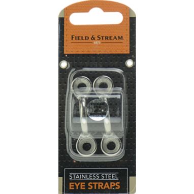 sorry, Field & Stream Stainless Steel Eye Straps is currently out of stock