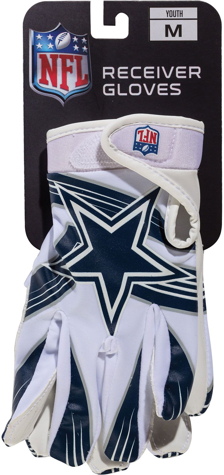 Franklin Youth Dallas Cowboys Team Logo Receiver Gloves product image