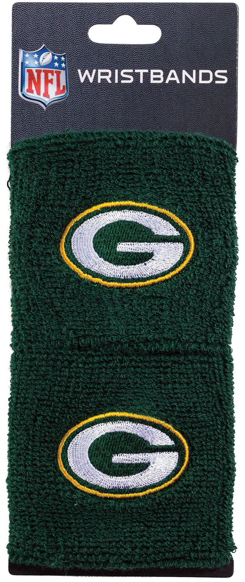 Franklin Green Bay Packers Embroidered Wristbands product image