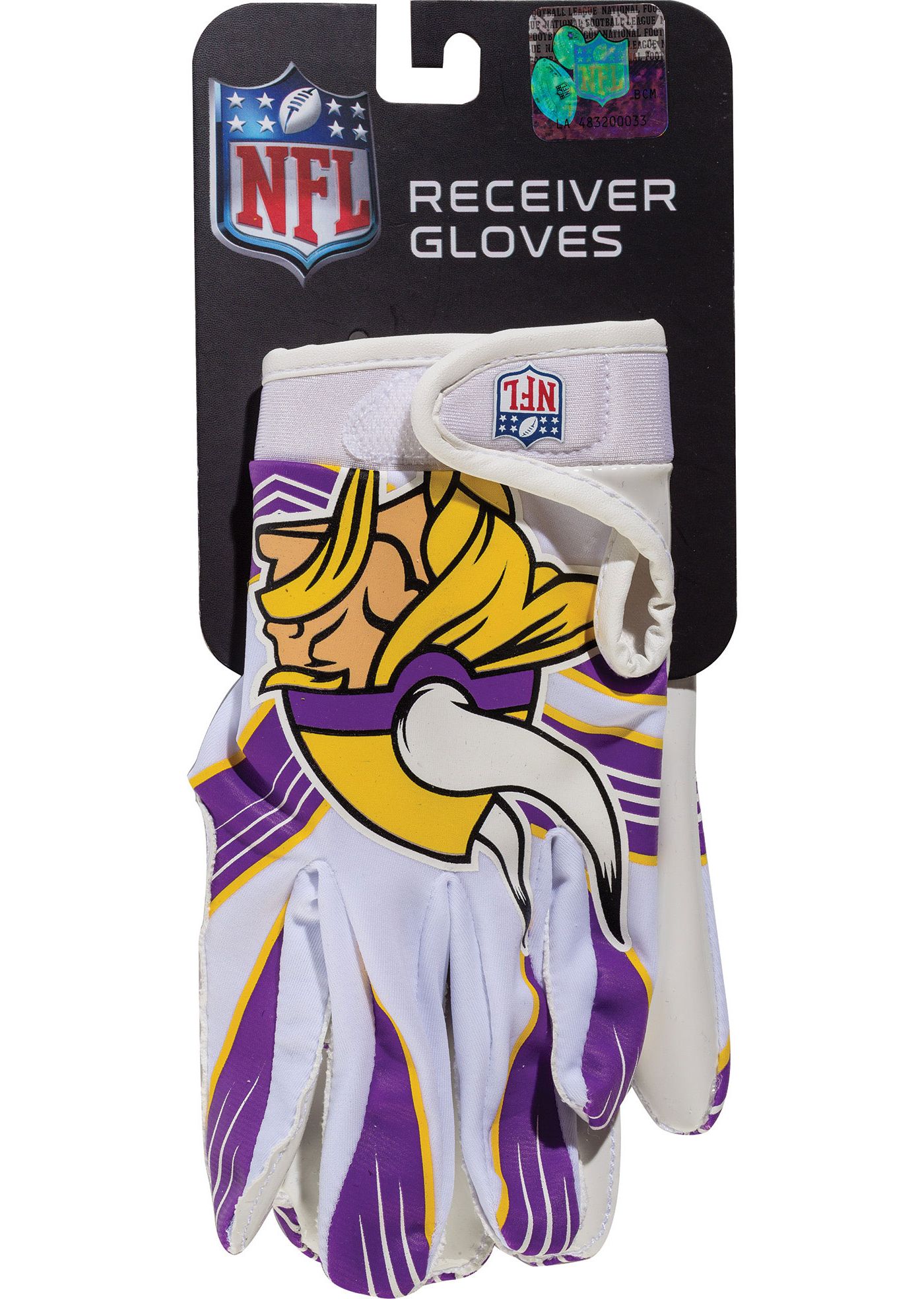 Franklin Youth Minnesota Vikings Team Logo Receiver Gloves Dick s Sporting Goods