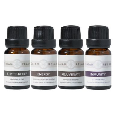 sorry, Gaiam Relax Essential Oils 4-Pack is currently out of stock