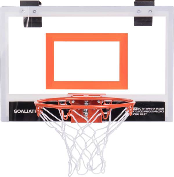 Over-The-Door Mini Basketball Hoop Includes Basketball & Hand Pump 2 Nets  Indoor Sports