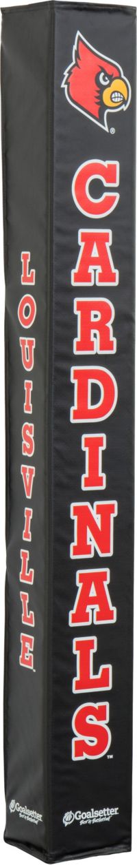 Louisville Basketball Cardinals Black Pole Pad – Goalrilla
