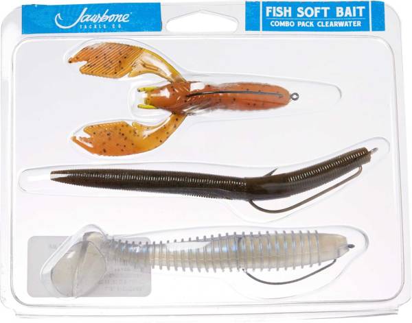 Jawbone Bass Soft Bait Clearwater Combo Pack product image