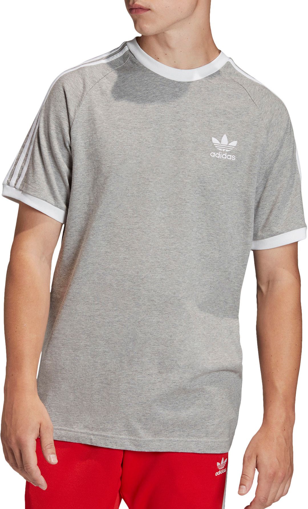 adidas 3 stripe shirt mens fast shipping and best service