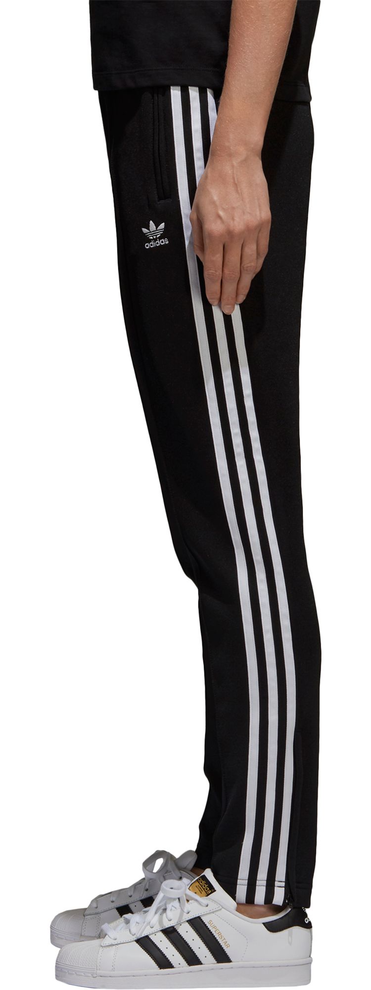 adidas track pants zipper legs