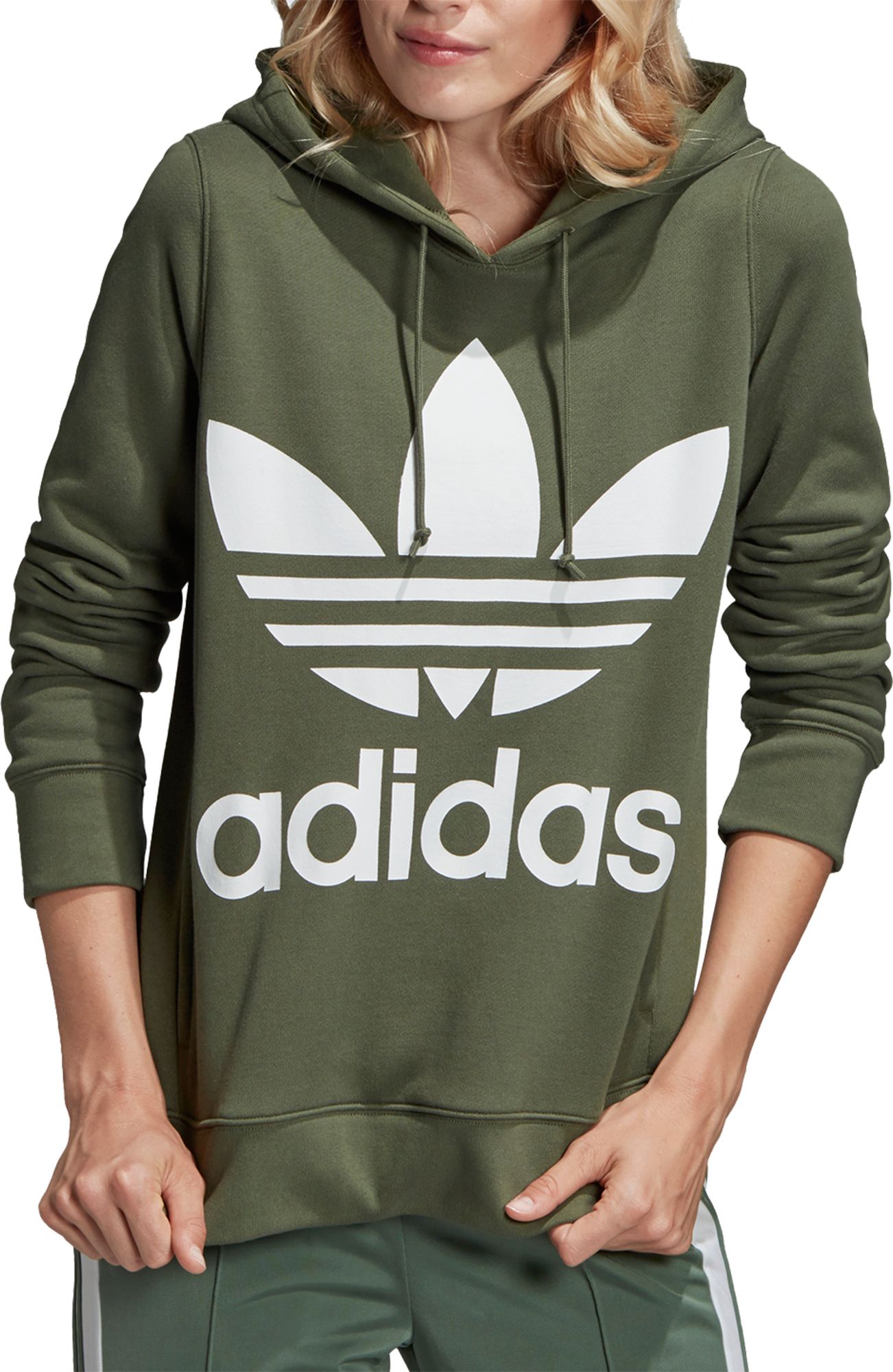 women's adidas trefoil sweater