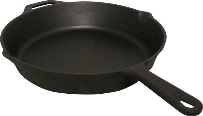 Pit Boss Pre-seasoned Cast Iron Deep Skillet with Lid and Long