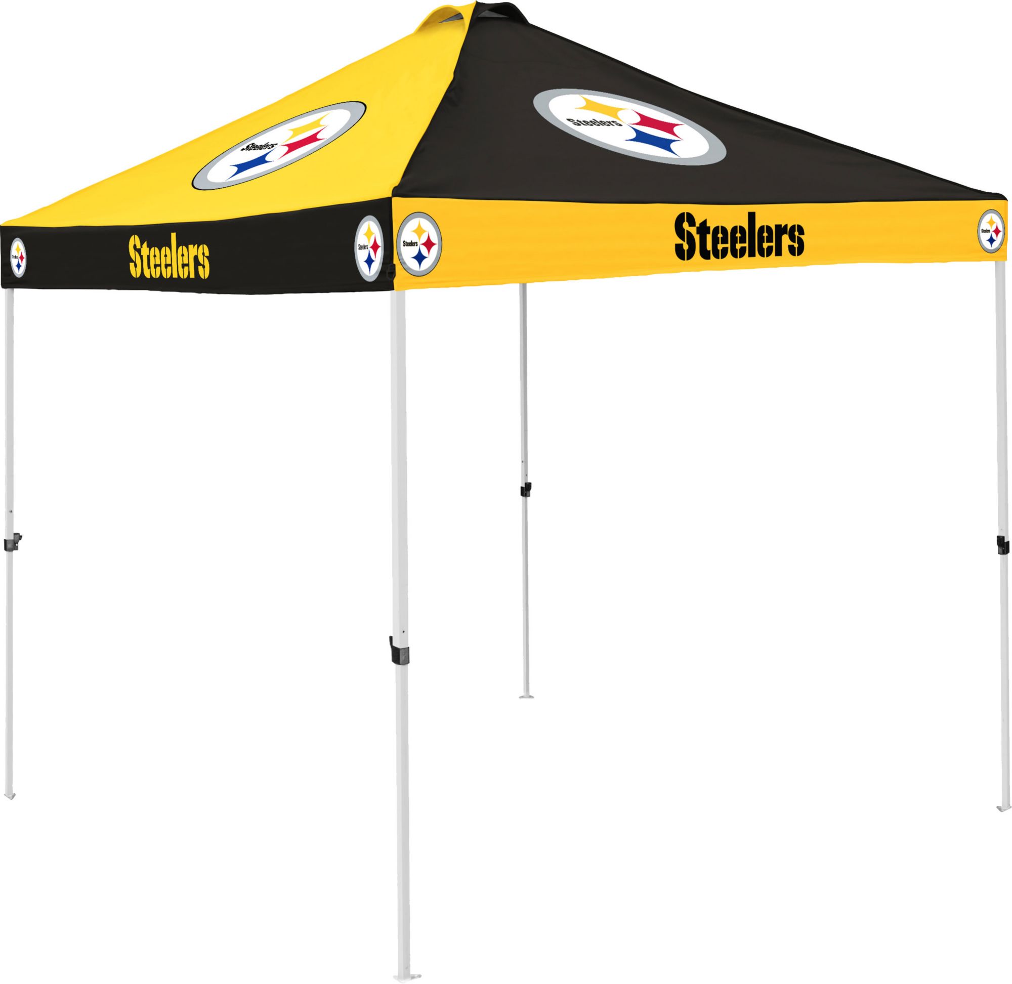 Logo Brands Pittsburgh Steelers Checkerboard Tent