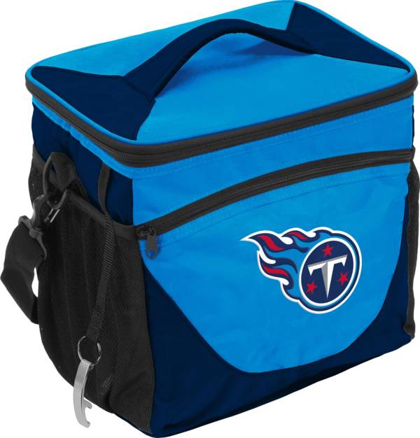 Logo Tennessee Titans Colorblock 12 oz Slim Can Coolie